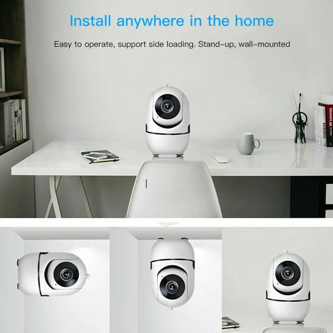 1080P WiFi Home Security Camera – Night Vision for Baby & Pet Monitoring
