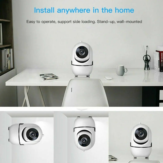 1080P WiFi Home Security Camera – Night Vision for Baby & Pet Monitoring